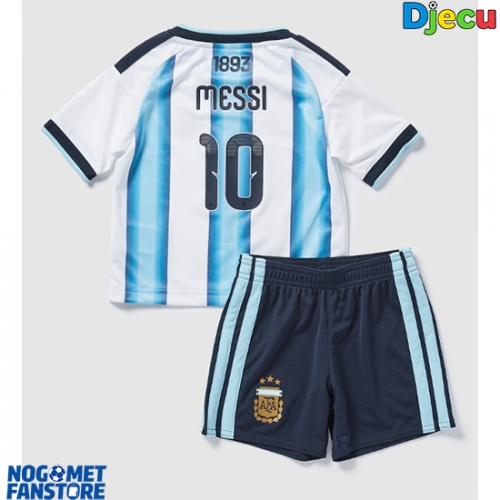 Argentina Lionel Messi #10 Domaci Dres za djecu SP 2026 Kratak Rukav (+ Kratke hlače)